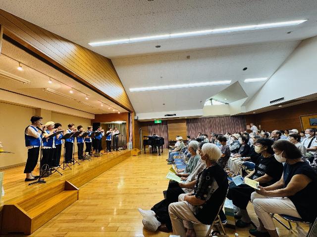 令和7年度河和南部地区の敬老会の様子