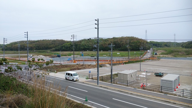令和6(2024)年4月23日 公園北側(町道)から公園東側(ひえぞ橋)方面を映した定点カメラの写真