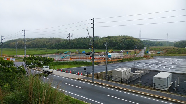 令和6(2024)年5月27日 公園北側(町道)から公園東側(ひえぞ橋)方面を映した定点カメラの写真