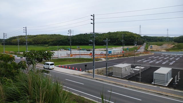 令和6(2024)年6月17日 公園北側(町道)から公園東側(ひえぞ橋)方面を映した定点カメラの写真
