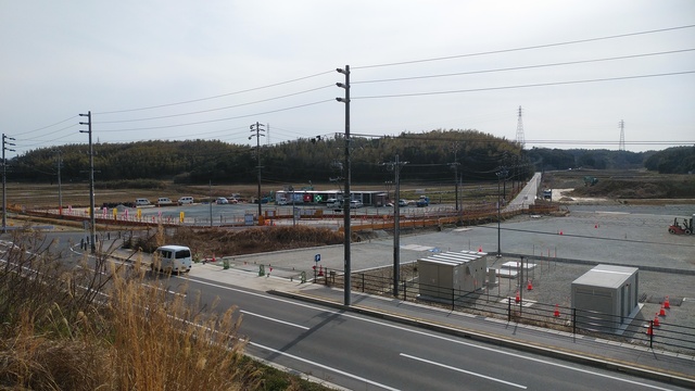 令和6(2024)年3月19日 公園北側(町道)から公園東側(ひえぞ橋)方面を映した定点カメラの写真