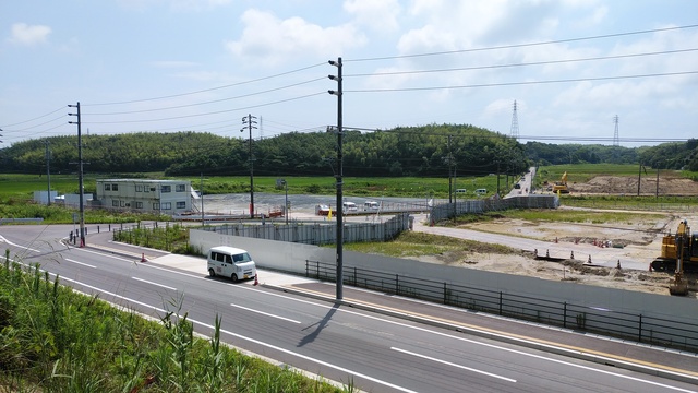 令和4(2022)年6月23日 公園北側(町道)から公園東側(ひえぞ橋)方面を映した定点カメラの写真