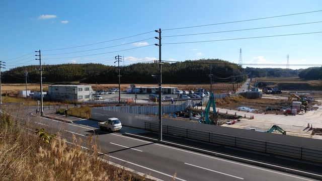 令和4(2022)年12月20日 公園北側(町道)から公園東側(ひえぞ橋)方面を映した定点カメラの写真