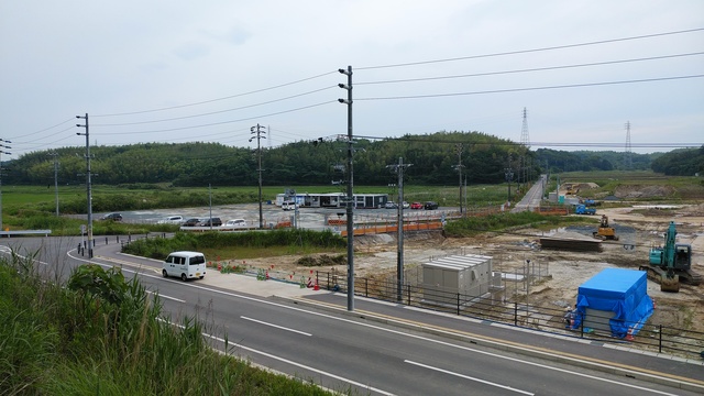 令和5(2023)年6月6日 公園北側(町道)から公園東側(ひえぞ橋)方面を映した定点カメラの写真