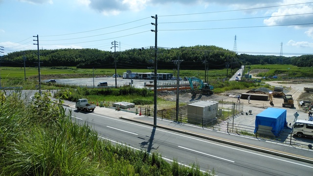 令和5(2023)年7月25日 公園北側(町道)から公園東側(ひえぞ橋)方面を映した定点カメラの写真