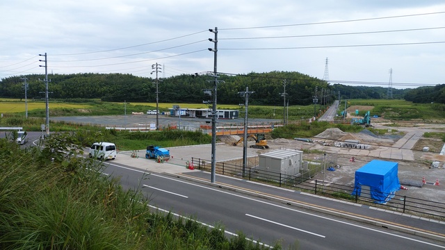 令和5(2023)年8月14日 公園北側(町道)から公園東側(ひえぞ橋)方面を映した定点カメラの写真