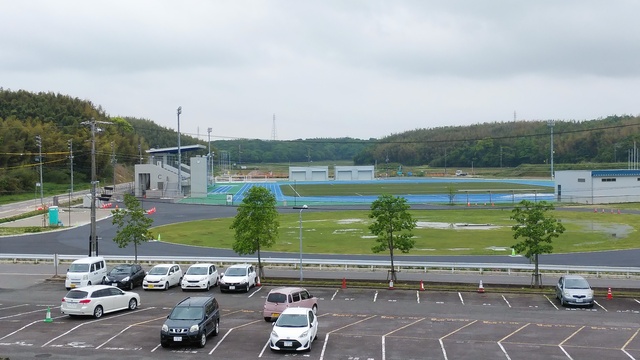 令和6（2024）年4月30日 知多奥田駅から公園（全体）方面を映した定点カメラの写真