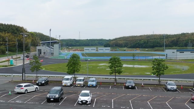 令和6（2024）年5月7日 知多奥田駅から公園（全体）方面を映した定点カメラの写真