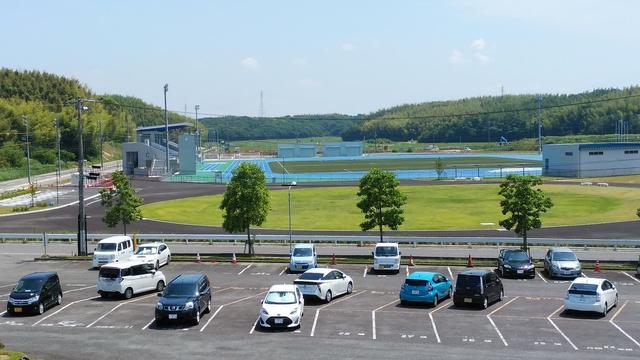 令和6（2024）年6月11日 知多奥田駅から公園（全体）方面を映した定点カメラの写真