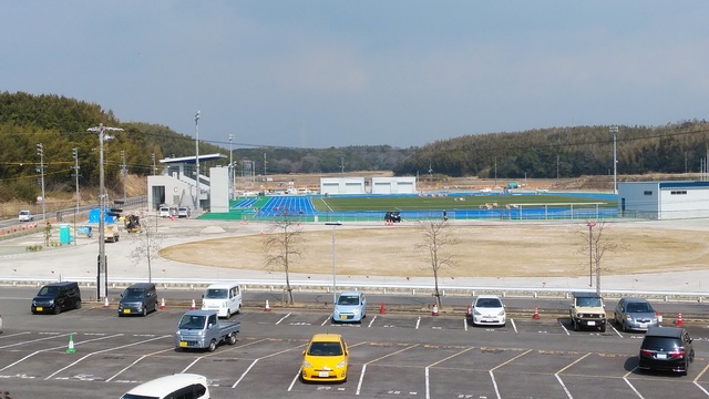令和6（2024）年3月4日 知多奥田駅から公園（全体）方面を映した定点カメラの写真