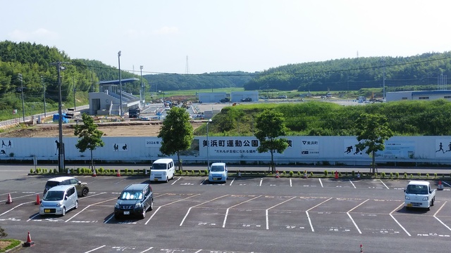 令和5（2023）年7月11日 知多奥田駅から公園（全体）方面を映した定点カメラの写真