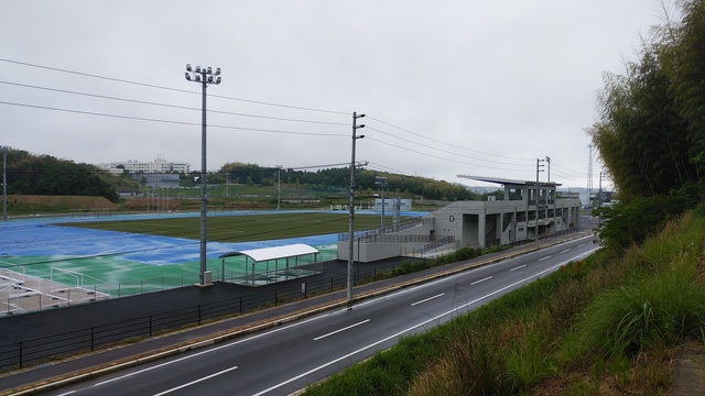令和6（2024）年5月27日 公園北側（町道）から公園西側（知多奥田駅）方面を映した定点カメラの写真