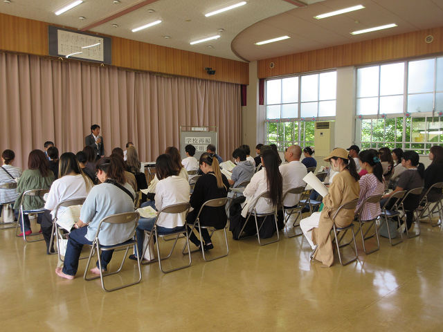 前回の保育所説明会の様子